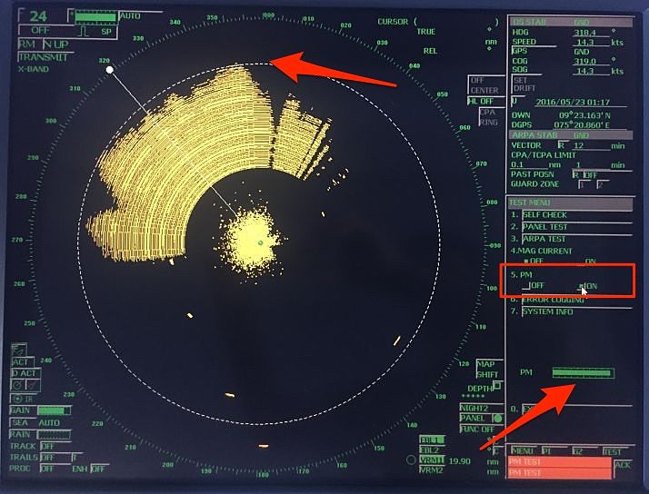 Marine radar: How best to set up to have a perfect targets on