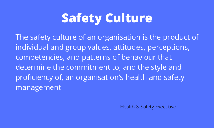 develop safety culture essay